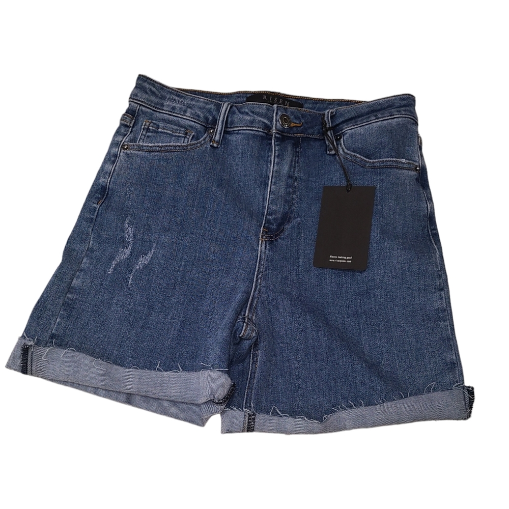 RISEN High  Rise Relaxed Fit Short for ladies  .